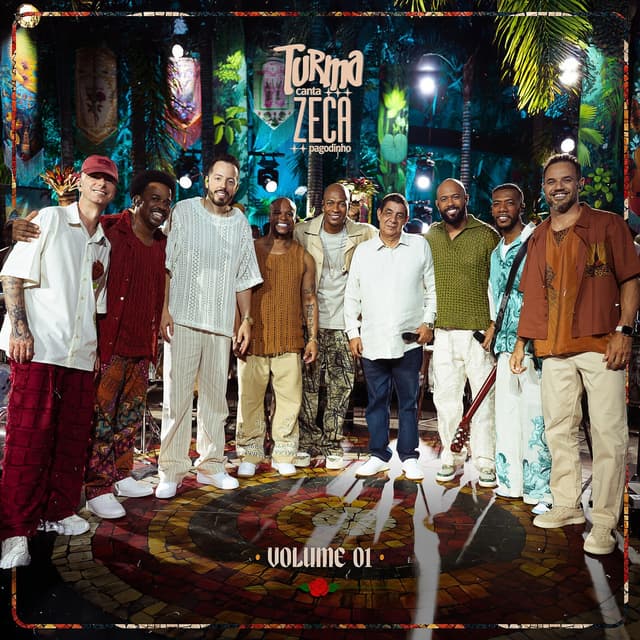 Album cover art for Turma Canta Zeca Pagodinho Vol. 1