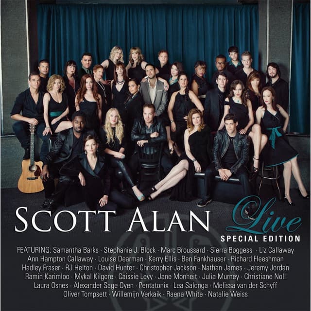 Album cover art for Scott Alan Live (Special Edition)
