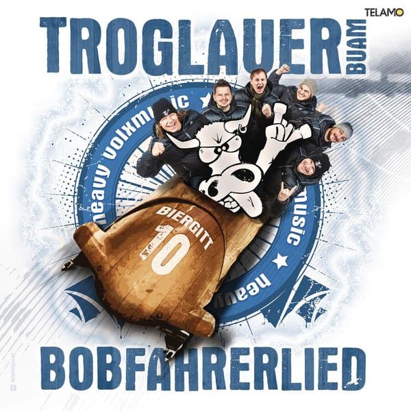 Album cover art for Bobfahrerlied