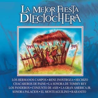 Album cover art for La Mejor Fiesta Dieciochera