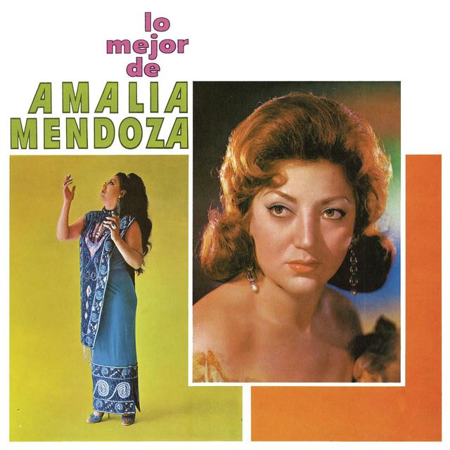 Album cover art for Lo Mejor De Amalia Mendoza