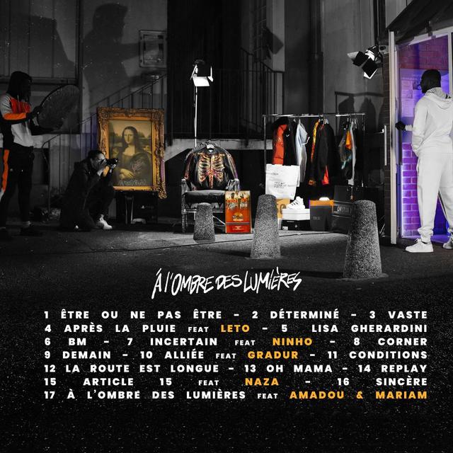 Album cover art for Tracklist