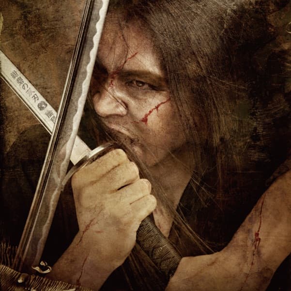 Album cover art for 紺碧の双刃