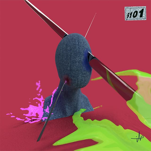 Album cover art for Blue Skin