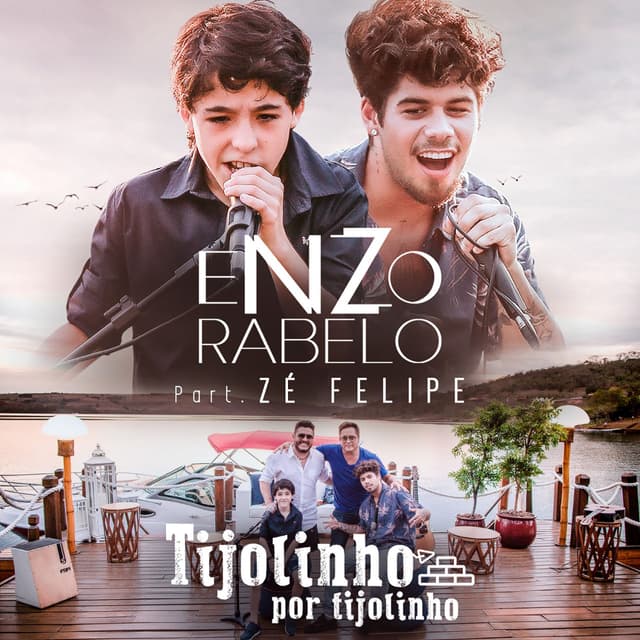 Album cover art for Tijolinho por Tijolinho