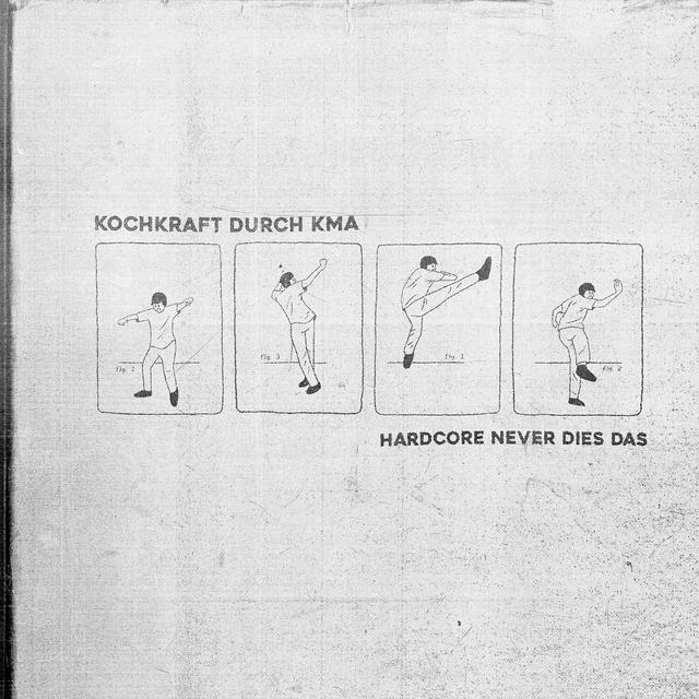 Album cover art for Hardcore never dies das