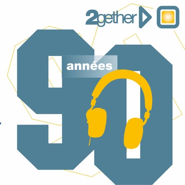 Album cover art for 2gether 90 (Années 90)
