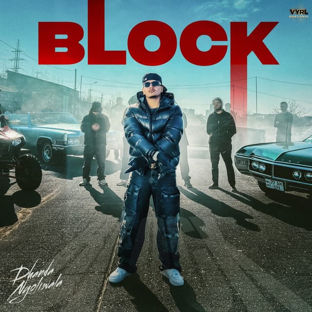 Album cover art for Block