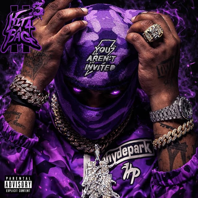 Album cover art for HIT 4 A BAG III
