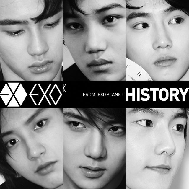 Album cover art for History