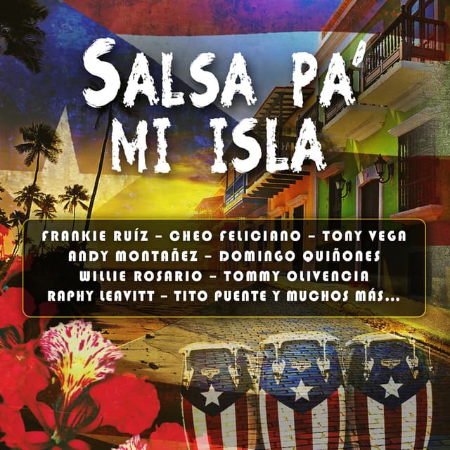 Album cover art for Salsa Pa' Mi Isla