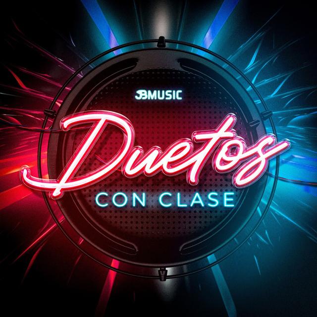 Album cover art for Duetos Con Clase