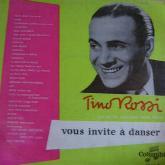 Album cover art for Tino Rossi Vous Invite à Danser