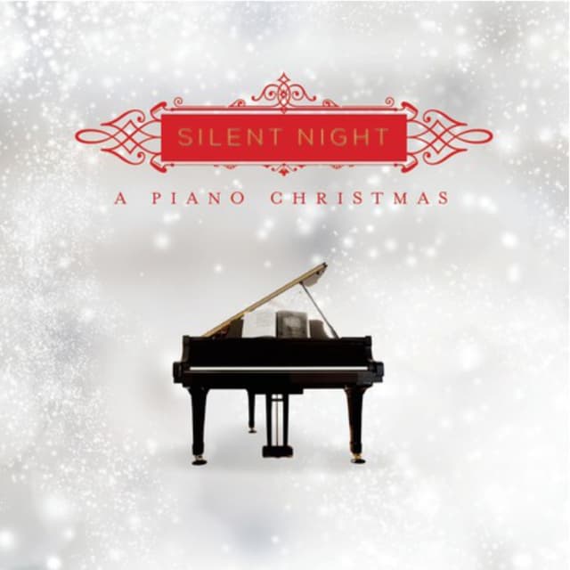 Album cover art for Silent Night - A Piano Christmas