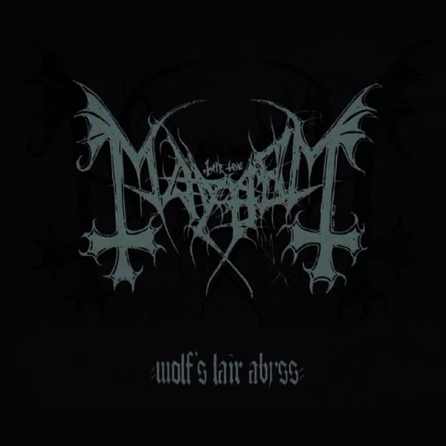 Album cover art for Wolf's Lair Abyss