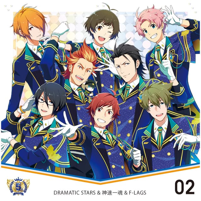 Album cover art for THE IDOLM@STER SideM 5th ANNIVERSARY 02
