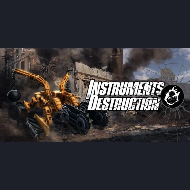 Album cover art for Instruments of Destruction, Pt. 1 (Original Game Soundtrack)