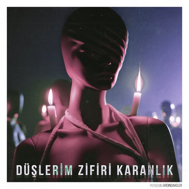 Album cover art for Düşlerim Zifiri Karanlık