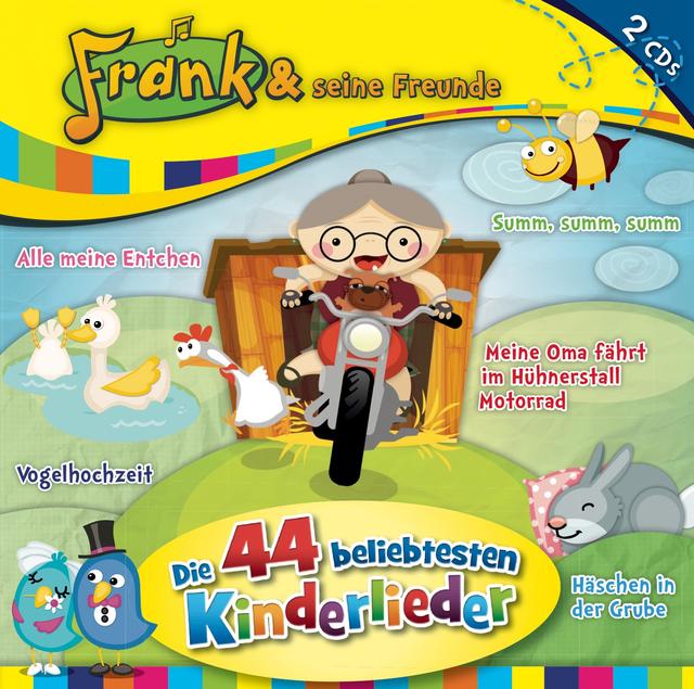 Album cover art for Die 44 Beliebtesten Kinderlieder