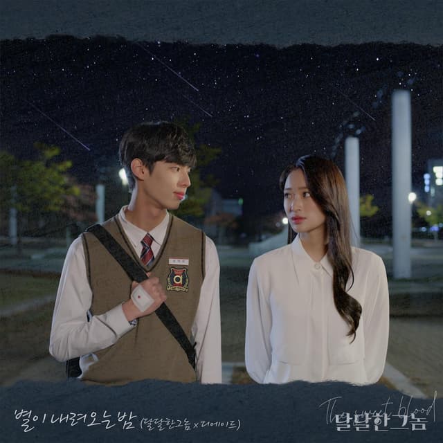 Album cover art for 별이 내려오는 밤 (달달한 그놈 X 디에이드)