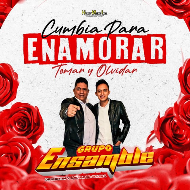 Album cover art for Cumbia para Enamorar, Tomar y Olvidar