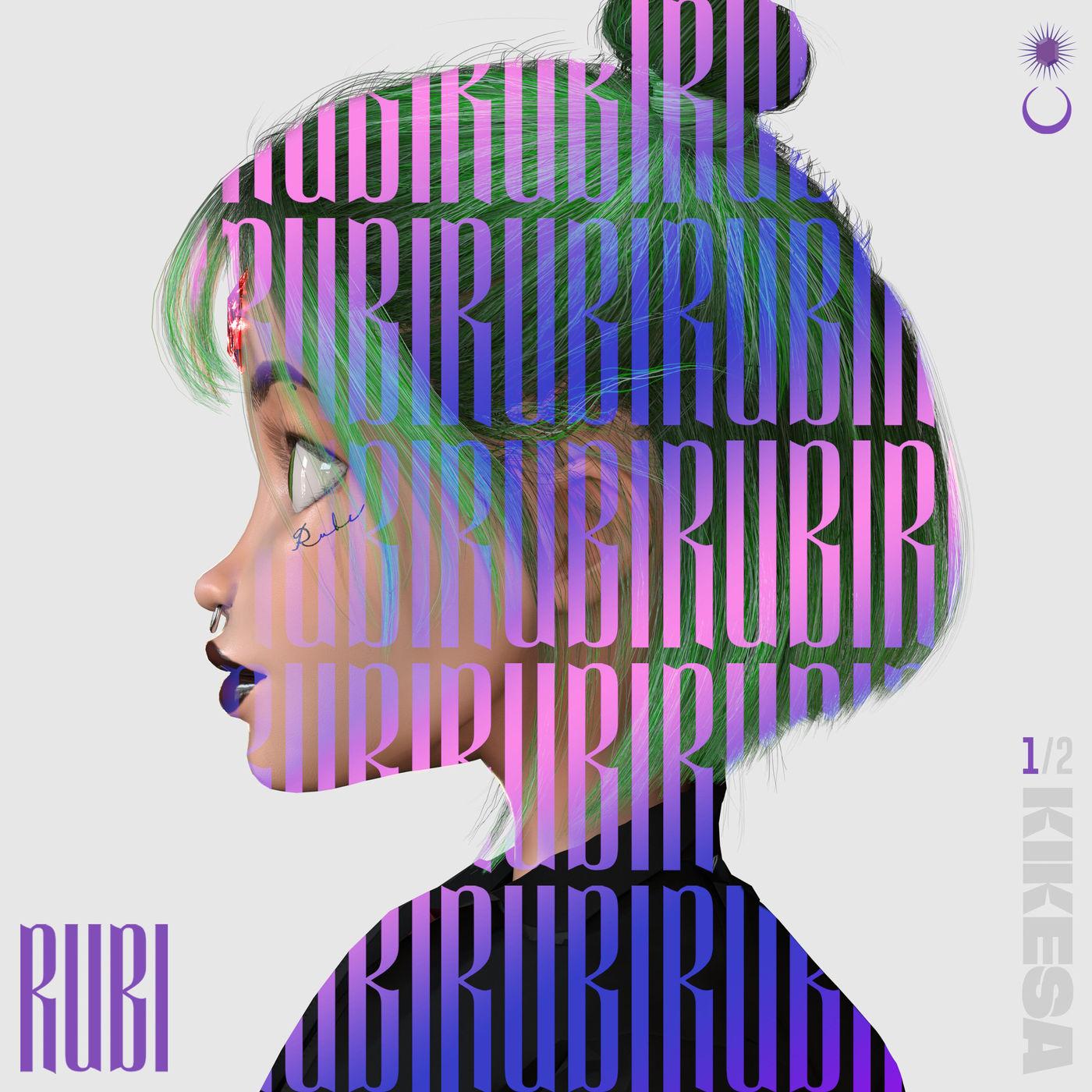 Lyric cover art as blurred background