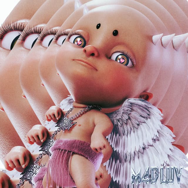 Album cover art for M4D LUV