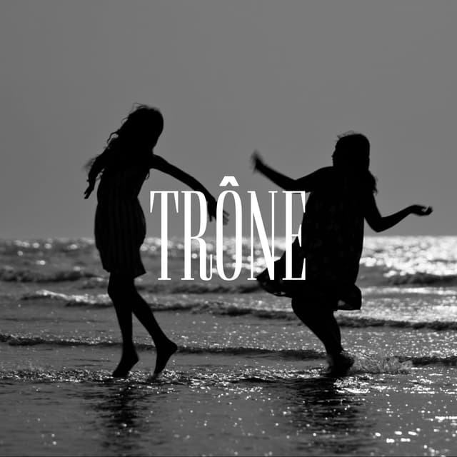 Album cover art for TRÔNE