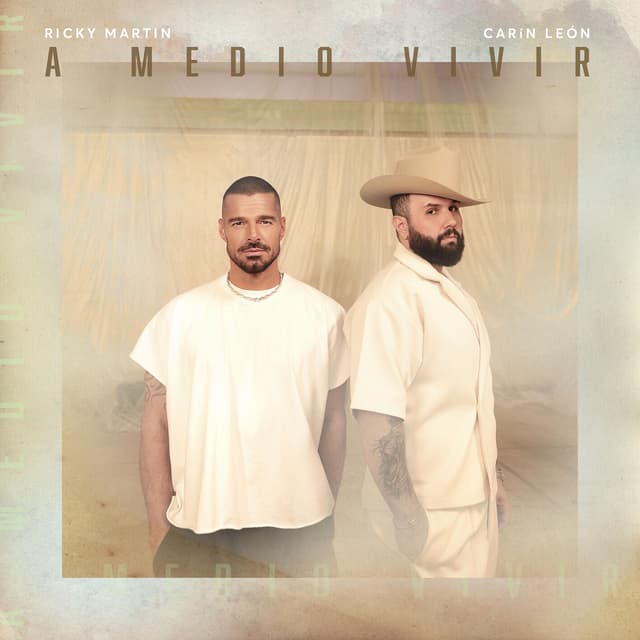 Album cover art for A Medio Vivir