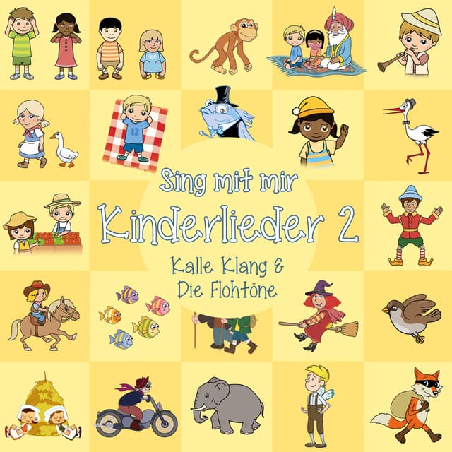 Album cover art for Sing mit mir Kinderlieder 2