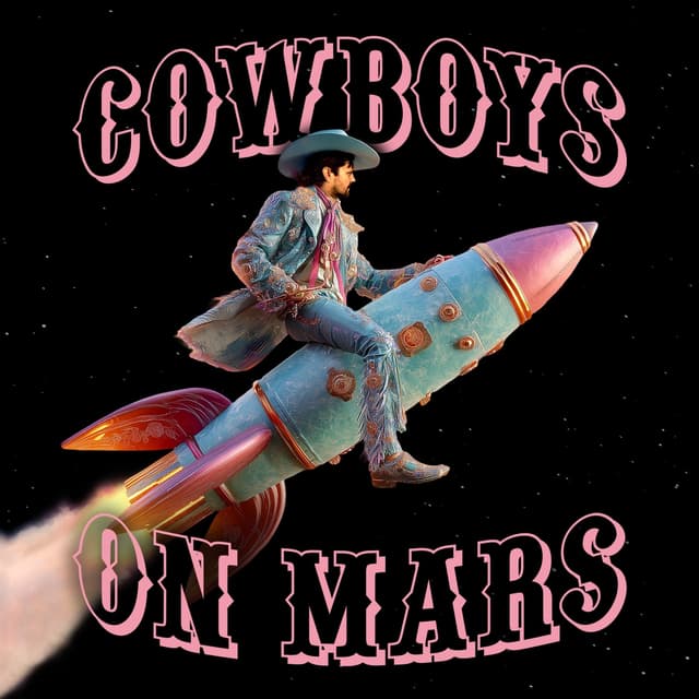 Album cover art for Cowboys On Mars
