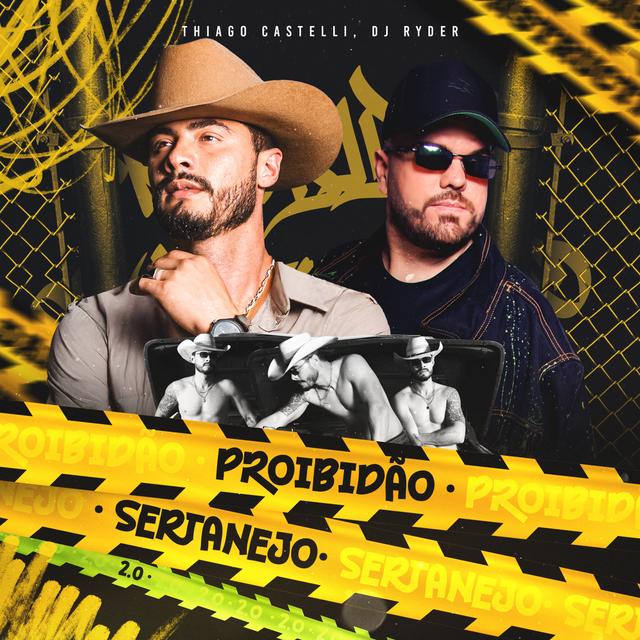 Album cover art for Proibidão Sertanejo