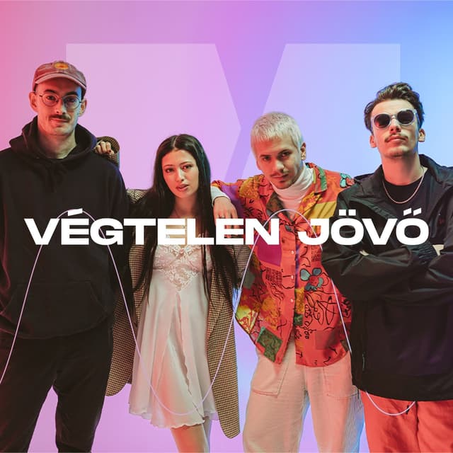 Album cover art for Végtelen jövő