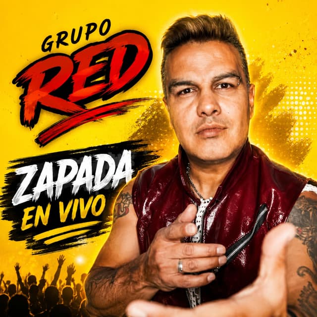 Album cover art for Zapada En Vivo