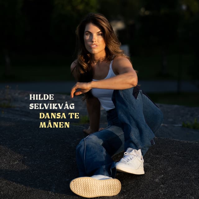 Album cover art for Dansa te månen