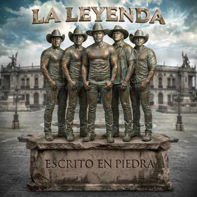 Album cover art for Escrito En Piedra