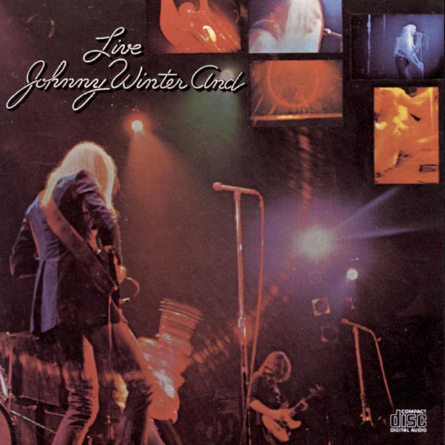 Album cover art for Live Johnny Winter And