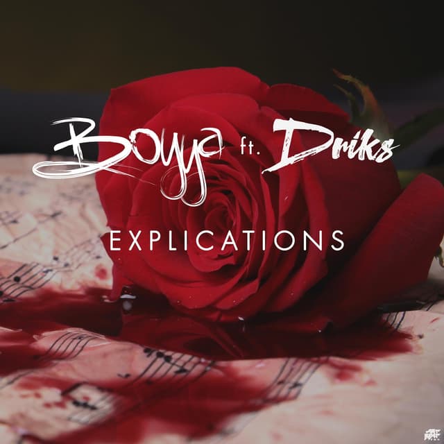 Album cover art for Explications
