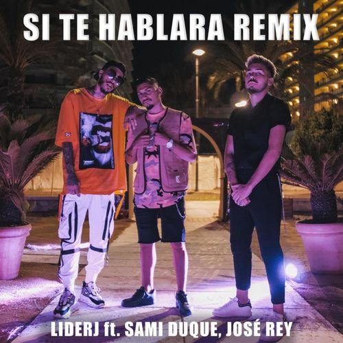 Album cover art for Si Te Hablara (Remix)