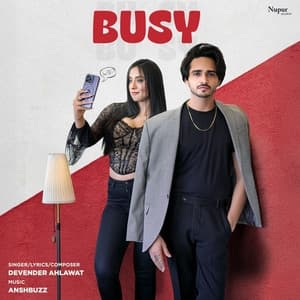 Album cover art for Busy