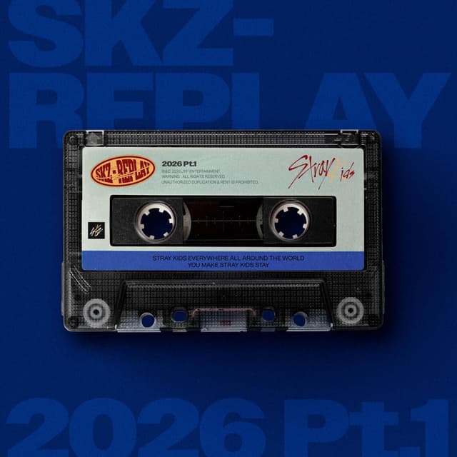 Album cover art for SKZ-REPLAY 2026 Pt.1