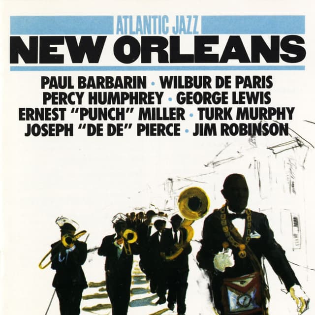 Album cover art for Atlantic Jazz: New Orleans