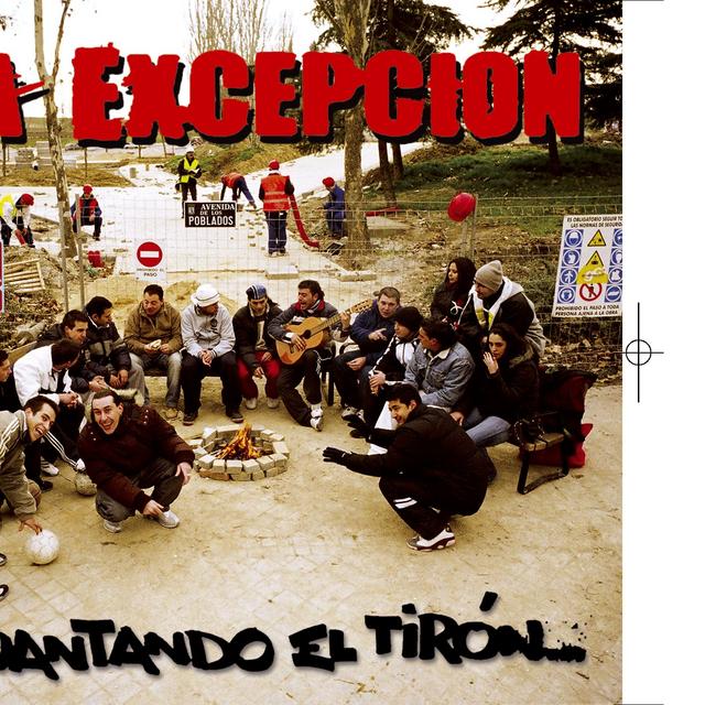 Album cover art for Aguantando el Tiron