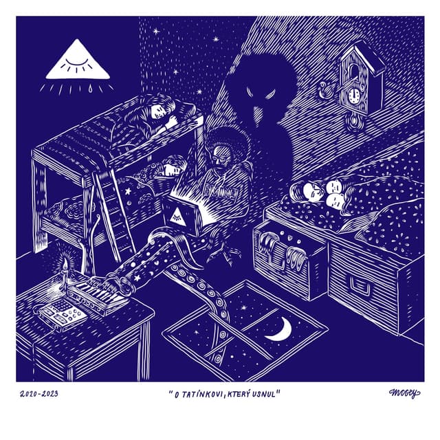Album cover art for O tatínkovi, který usnul