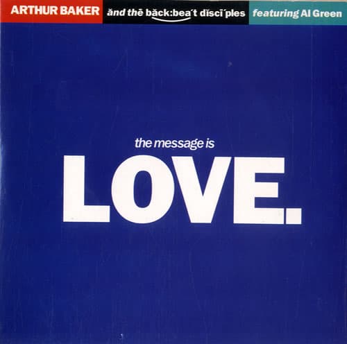 Album cover art for The Message Is Love