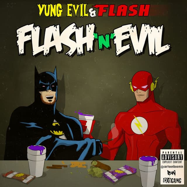 Album cover art for Flash N Evil