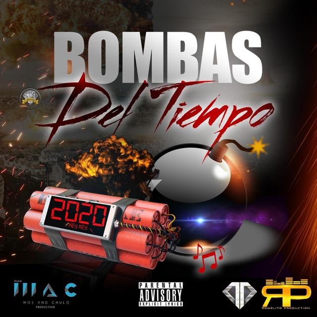 Album cover art for Bombas del Tiempo