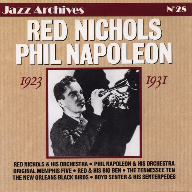 Album cover art for Red Nichols - Phil Napoleon (1921-1931)