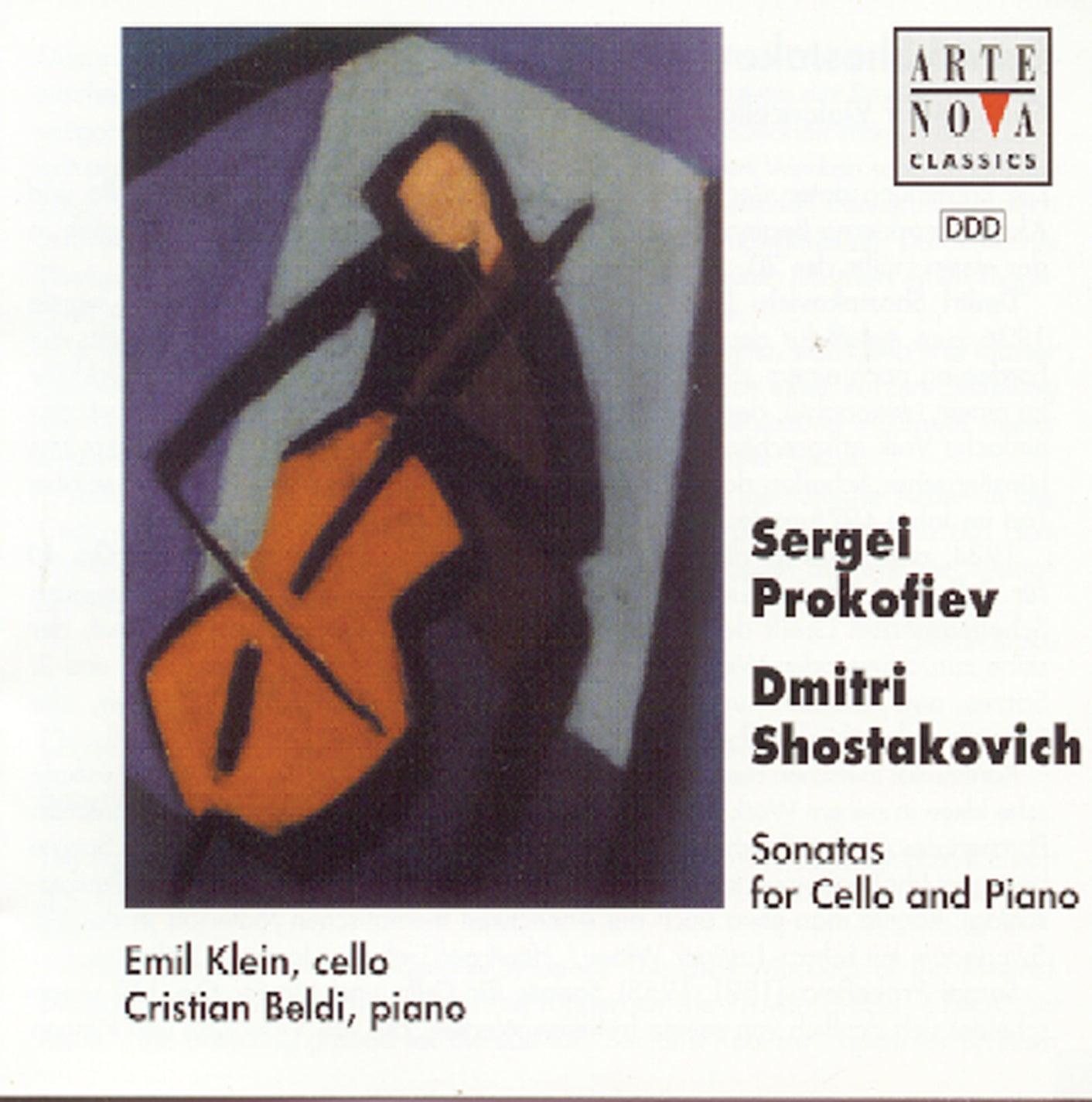 Shostakovich/prokofiev: Music For Cello And Piano