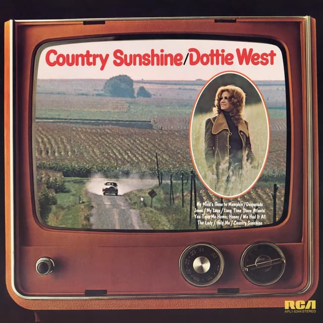 Album cover art for Country Sunshine